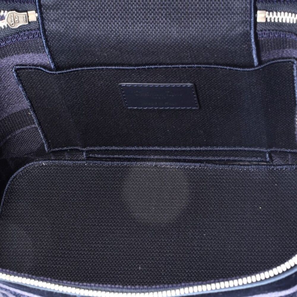 Christian Dior DiorTravel Vanity Case Cannage Embroidered Velvet Blue - Picture 5 of 6